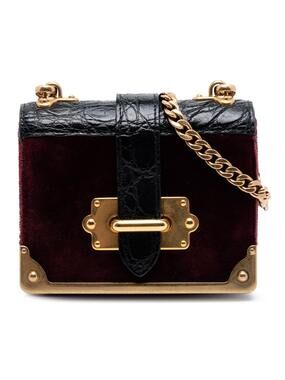 Prada Micro Croc Embossed Leather #351539P72B
